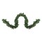 Northlight Pre-Lit Pine Artificial Christmas Garland - 9' x 10" - Clear Always Lit Lights